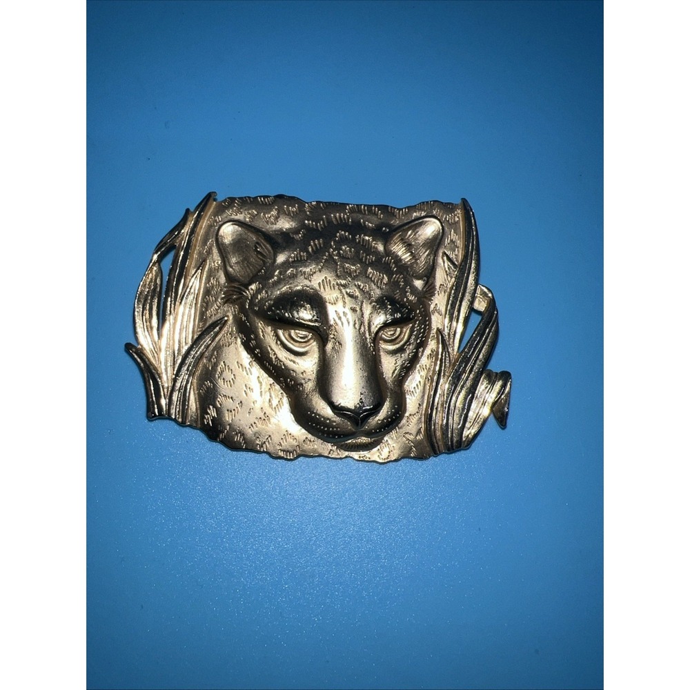 Parklane Vintage Brooch Pendant Lion Gold Tone Excellent Condition